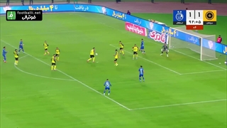 گل دوم استقلال به سپاهان (اسماعیل قلی زاده دقیقه 93)