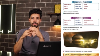 گرامر درس 2 زبان انگلیسی دهم - صفات عالی superlatives - علی وظیفه