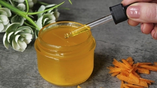 کلاژن طبیعی! چین و چروک در 50 سالگی از بین رفت! روغن چروک طلایی