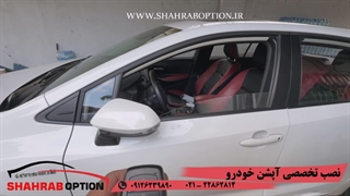 نصب آپشنهای فابریک خودروهای تویوتا کرولا نصب آینه تاشوبرقی کرولا نصب سنسور پارک کرولا