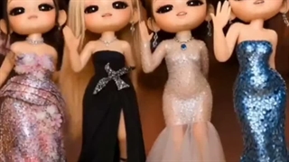 ادیت با تم مت گالا بلک پینک از آهنگ Typa girl