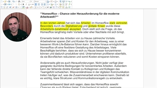 آموزش زبان آلمانی ـ متن درباره Homeoffice – Chance oder Herausforderung