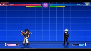GOJO SATURO  VS TUJI