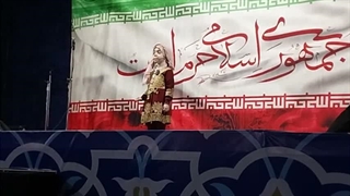 شاهنامه خوانی دختر ایرانی از دیار میرزاکوچک‌خان