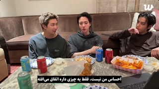 لایو جین، نامجون و تهیونگ بعد از کنسرت ال پاسو (زیرنویس فارسی)