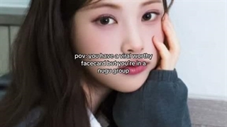 Yihyun از گروه Baby don't cry که جزو بهترین ویژوال های نسل ۵ هست ولی متاسفانه تو یه گروه ناشناخته هست