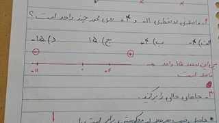 مرور فصل اول ریاضی