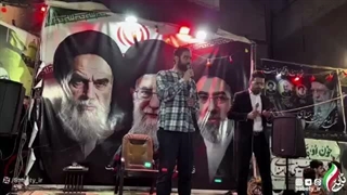 14050307: سخنرانی پرشور امیرحسین ثابتی در روز هشتاد و هشتم جنگ در مشهد