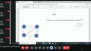 ویدیو تدریس جلسه ششم درس طراحی الگوریتم با استاد سرکار خانم ریحانه یوسفی 1405/03/05