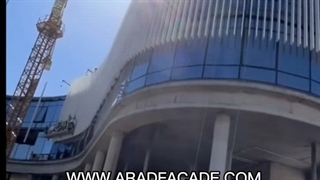 بازی نور و سایه با مهندسی لوور آلومینیوم نما