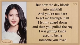 کاورم از آهنگ someone you loved