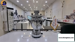 سماور گازی عالی نسب ۶ لیتری مدل گنجینه