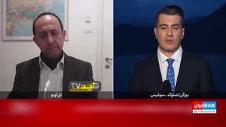 فریادهای شکست کودکشان صهیون در جنگ با محور مقاومت در پخش زنده