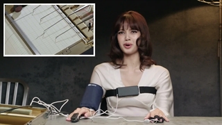 Lisa takes a lie detector test Vanity Fair حضور  لیسا در برنامه ی تست دروغ سنج Vanity Fair