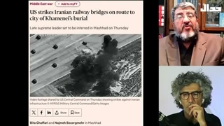 14050418: تدفین امام شهید زیر سایه جنگ ترامپ در گفتگو با دکتر فواد ایزدی