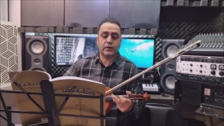 آموزش ویولن گلبانگ 1 وفای دل هایده ایمان ملکی