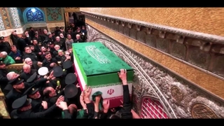 وداع زائران امام رضا(ع) و مردم مشهد با رهبر شهید انقلاب