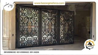 درب پارکینگ تک لنگه لولایی