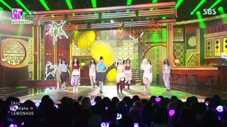 اجرای آهنگ Lemonade از Aespa در SBS inkigayo