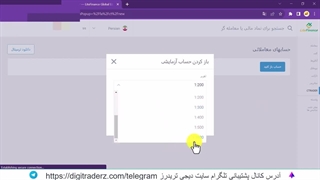 آموزش حرفه‌ای سی تریدر در لایت فایننس با حساب جدید