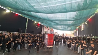 مراسم تخته زنی اخی جهان (4) ـ محرم 1405