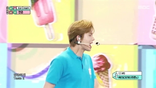 اجرای جدید آهنگ ice cream از yeonjun در موزیک کور