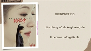 موزیک سریال چینی خاطرات کالبدشکاف是你在心底 (It’s You In My Heart) - 希林娜依高 (Curley Gao)《朝雪录 Coroner's Diary》Chi/Eng/Pinyin lyrics