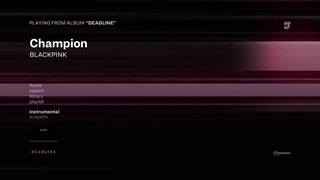 بیکلام Champion از BLACKPINK