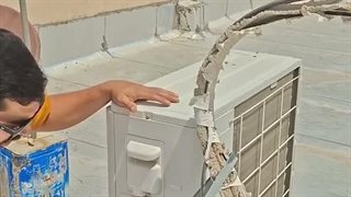 آموزش باز کردن کولر گازی