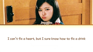 لیریک متن آهنگ سولو Fix A Drink از جونگیون توایس (Jeongyeon TWICE) + LYRICS