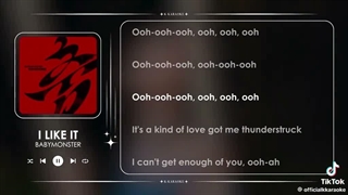 بی کلام i like it با تلفظ