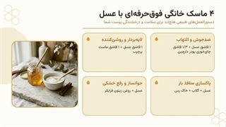 بررسی فواید شگفت انگیز ماسک عسل - هاچ لند