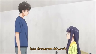 انیمه عشق نادیده زیر آسمان صاف شب Toumei na Yoru ni Kakeru Kimi to  Me ni Mienai Koi wo Shita  قسمت 8 زیرنویس فارسی