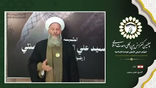 شیخ خضر محمد رئیس انجمن شهید محمد الکبش