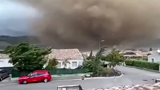 وقوع طوفان مهیب در جنوب فرانسه