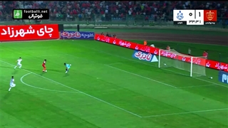 گل دوم پرسپولیس به ملوان (سوپرگل انفرادی و زیبای بیفوما)