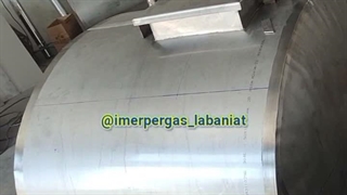 ساخت مخزن حمل شیر ۱تن