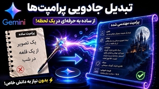 پرامپت نویسی در سریعترین زمان ممکن