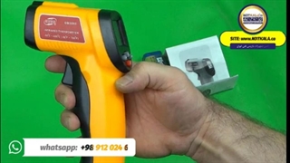 معرفی ترمومتر لیزری بنتک BENETECH GM300E