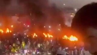 اعتراض به گرانی بنزین در سوریه