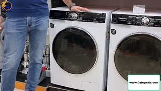 ماشین لباسشویی پاکشوما ۹ کیلویی مدل L۹ W