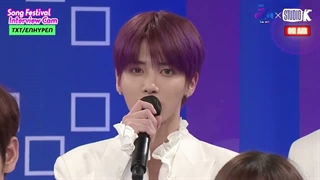 (ENG SUB)[SongFestival Interview Cam] TXT & ENHYPEN Interview l @MusicBank KBS