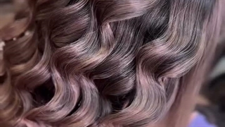 براشینگ و کرلی کردن مو سالن زیبایی ژو قم