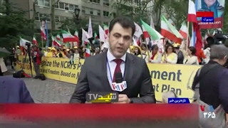 سفید شویی جنایات گروهگ تروریستی منافقین در تلویزیون صدای آمریکا