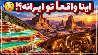 عجیب ترین مکان های ایران / مکان هایی که باور نمی کنید واقعی باشند!