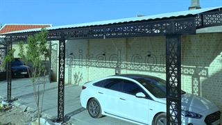 سایبان سفارشی برای پارک 4 ماشین