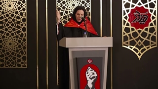 شعرخوانی خانم زهرا آراسته‌نیا برای رهبر شهید انقلاب حضرت امام خامنه ای