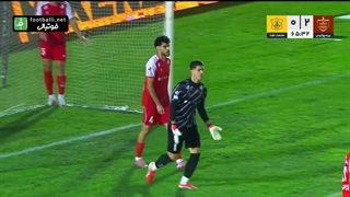 گل اول صنعت نفت آبادان به پرسپولیس (محمدحسین باصری)