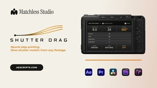 بررسی Shutter Drag پلاگین افترافکت/پریمیر/داوینچی ریزالو/فاینال کات/اپل موشن + دانلود
