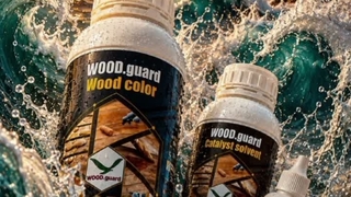 جلوگیری از پوسته شدن سطح ترموود با رنگ وودگارد WOOD.guard | اجرای صحیح، دوام بیشتر